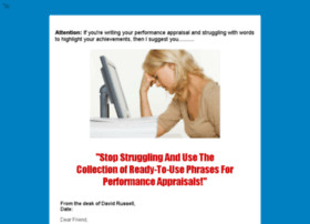 phrases for performance appraisals phrases for performance appraisals ...