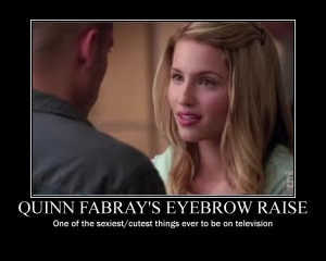 Quinn Fabray's Eyebrow Raise by Pyromaster94