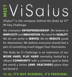 Who is Visalus? www.globalforce.bodybyvi.com