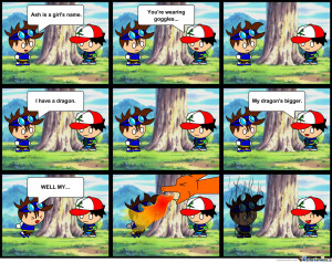 Lol Ash Vs Tai(Pokemon Vs Digimon)