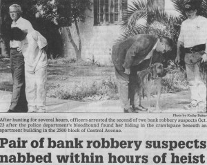 Bank Robbers Nabbed