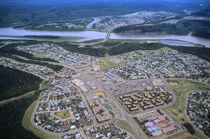 Aerial Photo Fort Mcmurray...