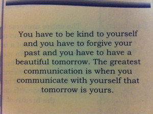 Getting Over You Past (quote from Yogi Bhajan)