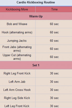 Bridal Fitness on Paper - Kickboxing Cardio Workout
