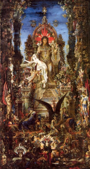 ... gustav moreau moreau 18261898 greek mythology wikipaintingsorg jupiter