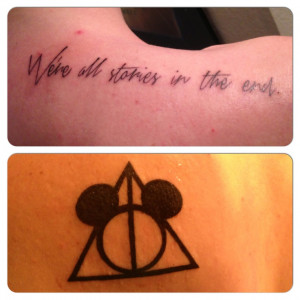 Mickey Quote Tattoo My personal tattoos. doctor who quote and mickey ...