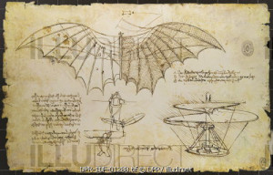 leonardo da vinci inventions flying machines