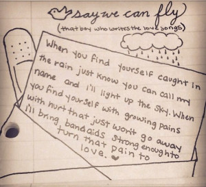 Love Note For A Rainy Day SayWeCanFly Lyrics