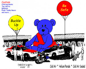 Seat Belt Safety Bears )