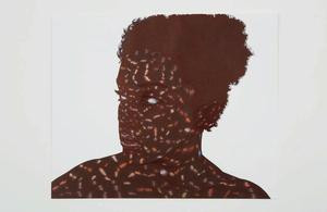 Toyin Odutola When I am Here I am Home 2013 pen ink and marker on