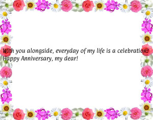 With you alongside, everyday of my life is a celebration! Happy ...