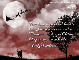 of Christmas quotes with related graphics and pictures. Christmas ...