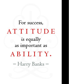 ... success, attitude is equally as important as ability - Success Quote