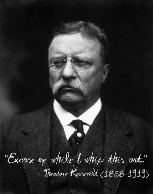 Teddy Roosevelt Famous Quotes