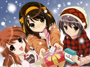 The Melancholy of Haruhi Suzumiya Merry Christmas!