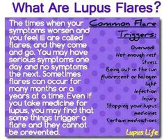 Via @britteny_jean/Twitter: What Are #Lupus Flares?