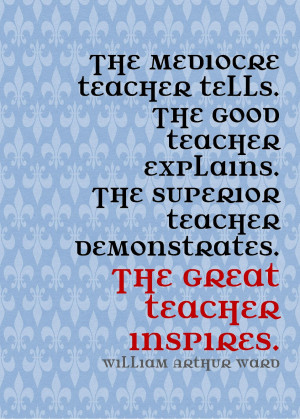 teacher appreciation quote teacher quotes and sayings teacher quote ...