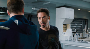 Tony Stark and Steve Rogers Avengers