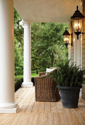 FRONT PORCH - Different take on Boston Fern Photo Gallery: 2010 ...