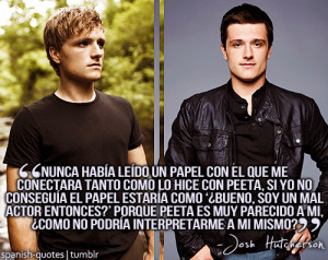 citas #español #quotes in spanish #frases #Josh Hutcherson