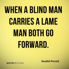 Blind man Quotes