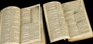 Thomas Jefferson cut verses from six copies of the New Testament to ...
