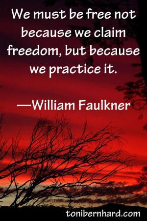 wilda Writing tips - William Faulkner