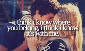 you belong with me – Taylor Swift