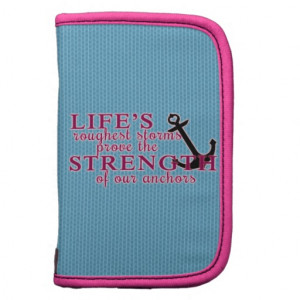 Anchor Strength Quote Folio Planner