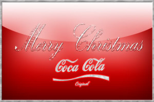 Merry Christmas Coca Cola Image
