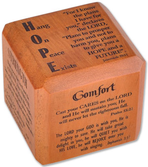 Comfort Scripture Cube