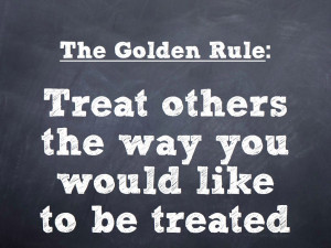 THE GOLDEN RULE