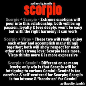 Gemini, Virgo, Scorpio. #Compatibility #Zodiac #Astrology #Quote ...