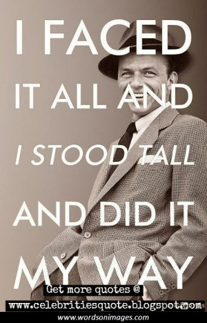 Frank sinatra quotes