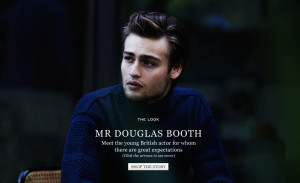 Continuing my Douglas Booth obsession, here's the actor/model for Mr ...