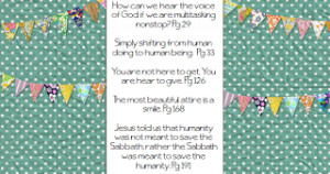 Here are my takeaways... favorite parts. What are yours?