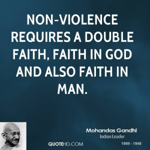 Gandhi Non Violence Quotes