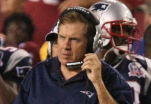 Before being named NFL Coach of the Year, Bill Belichick was kicked to ...
