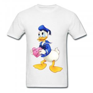 Custom-Solid-Tshirts-Donald-Duck-Valentine-By-Madam-Marla-cool ...