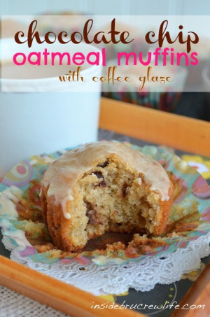 Chocolate Chip Oatmeal Muffins - eating cookies for breakfast made ...