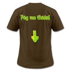 brown pog mo thoin t shirts designed by peterboyce
