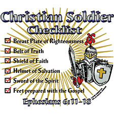 Christian Soldier Adult T-Shirt