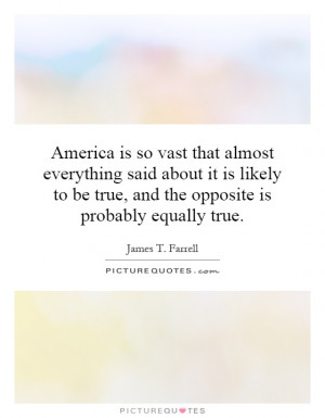 America Quotes James T Farrell Quotes