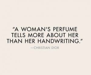 The importance of perfume