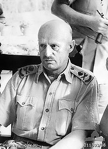 . January 1942. Informal portrait of Major General Gordon Bennett ...