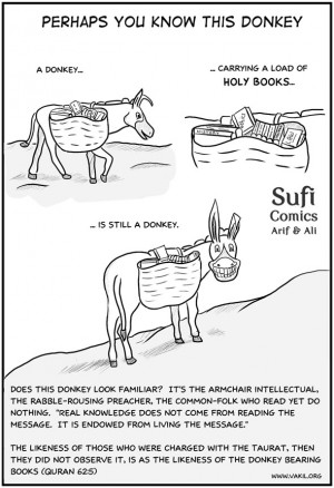Sufi Comics – Perhaps you know this donkey