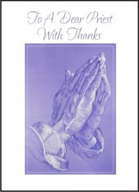 click on the card to look at all our priest thankyou cards or click on ...