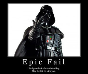 Recovering From An Epic Fail