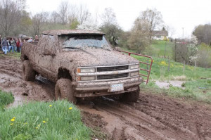 mud bogging