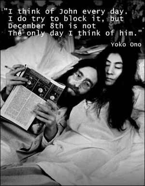 John Lennon and Yoko Ono : The true love.
